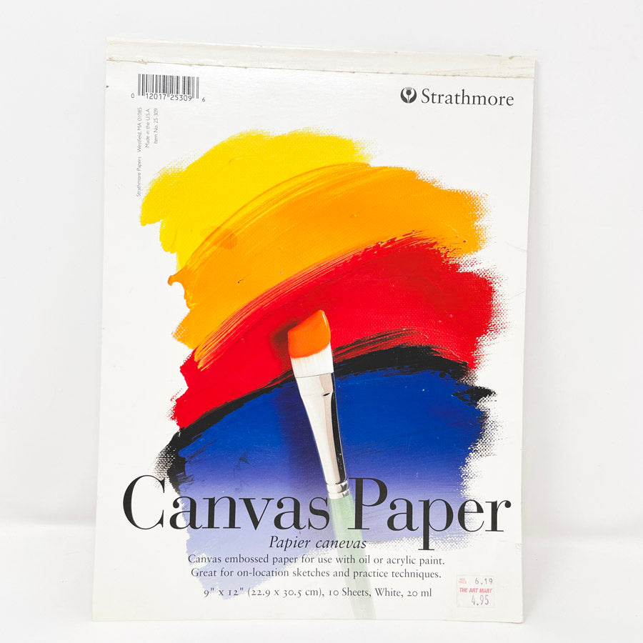 Strathmore Canvas Paper Pad