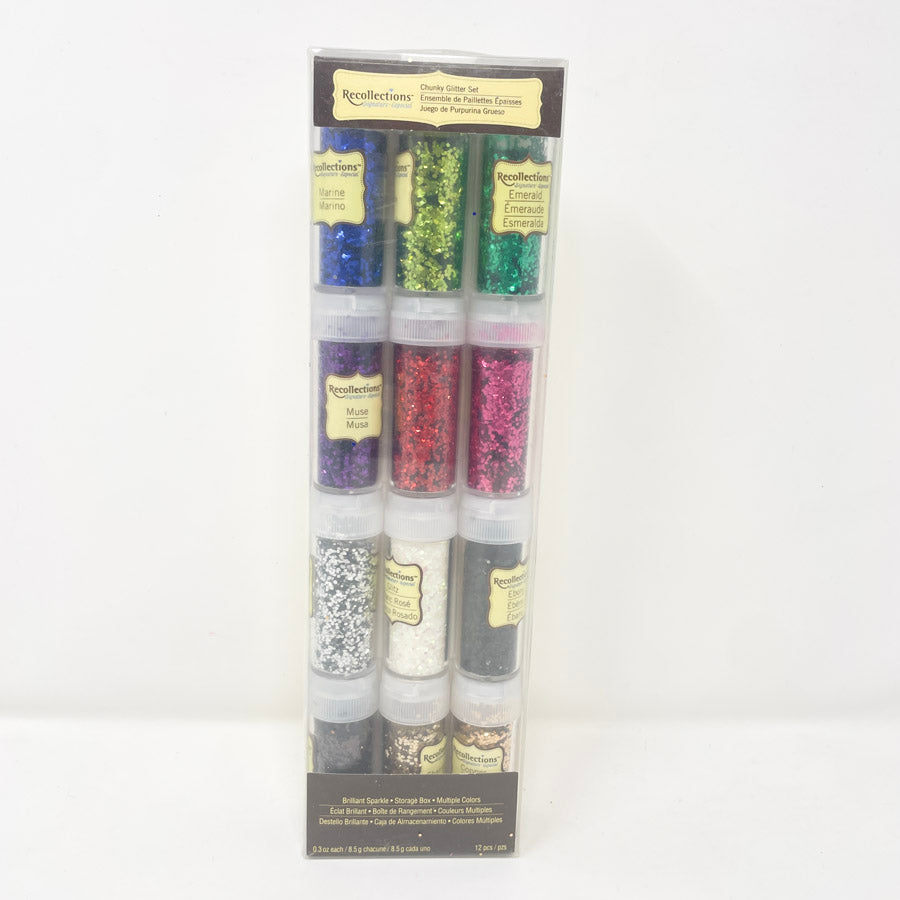 Recollections Chunky Glitter Set