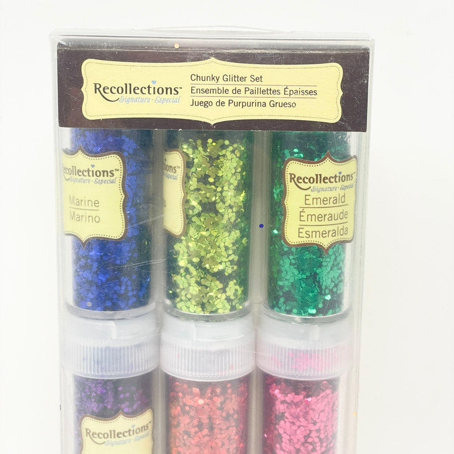 Recollections Chunky Glitter Set