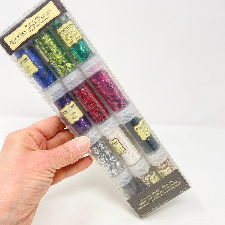 Recollections Chunky Glitter Set