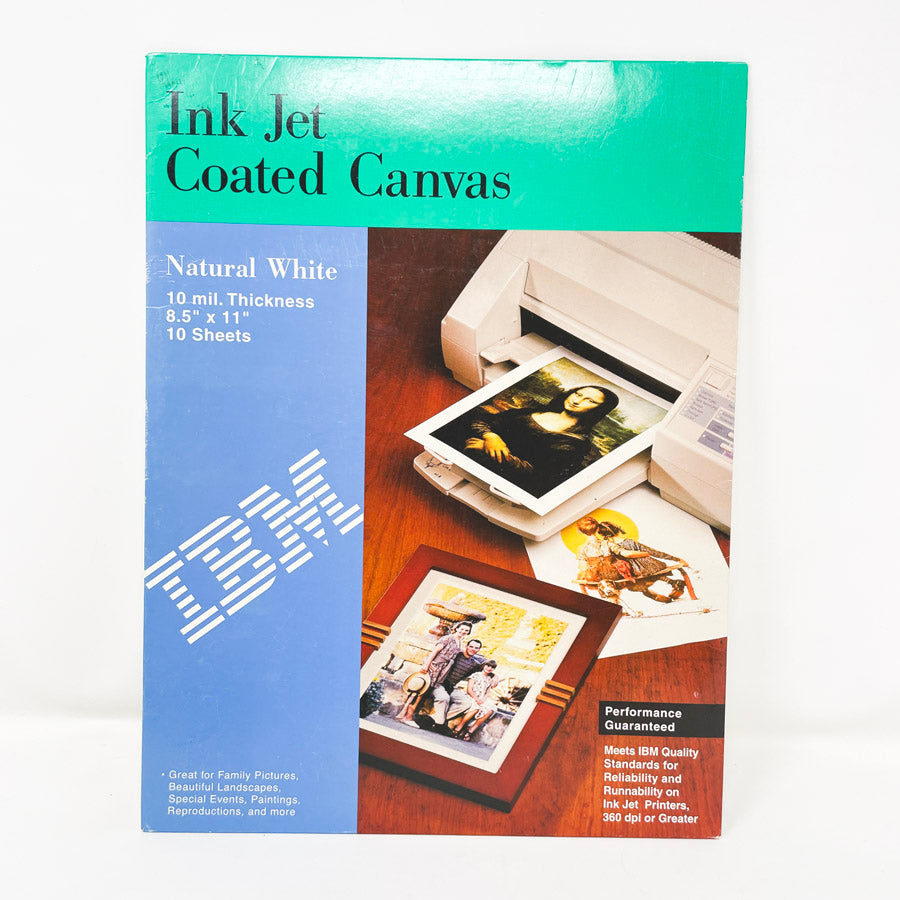 IBM Ink Jet Coated Canvas