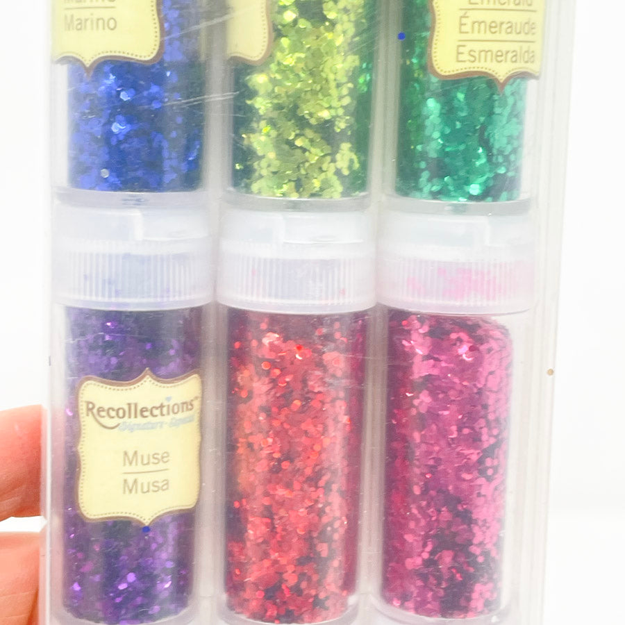 Recollections Chunky Glitter Set