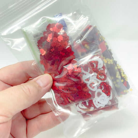 Assorted Heart and Hearts Confetti