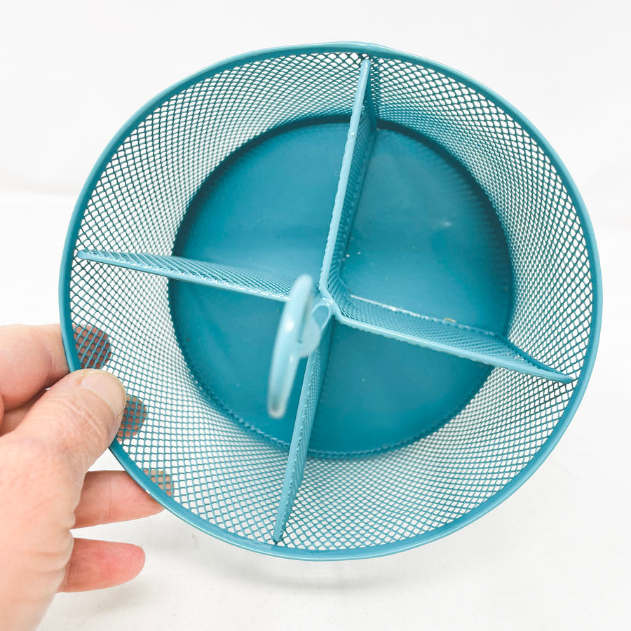 Newclassic Enterprise Metal Turquoise Desk Sorter