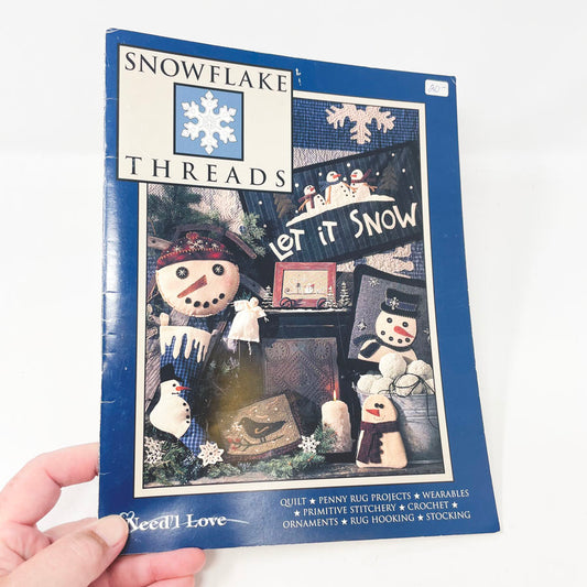 "Snowflake Threads" Sewing Project Book by Need'l Love