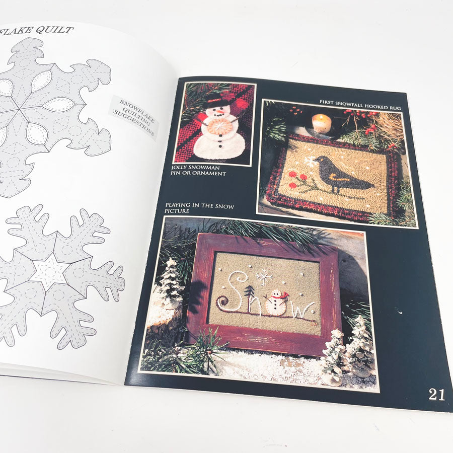 "Snowflake Threads" Sewing Project Book by Need'l Love