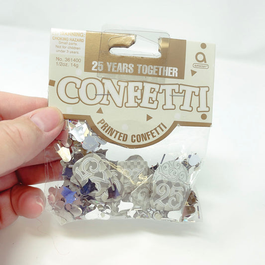 25 Years Confetti