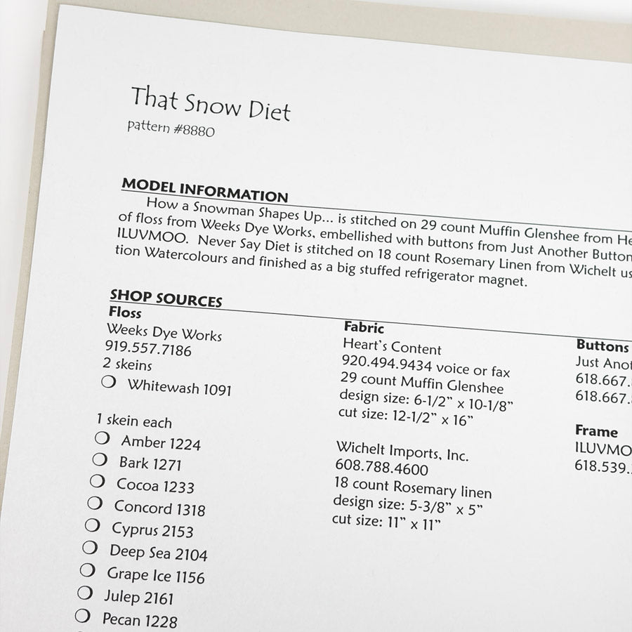 Winter/Holiday Themed – Sam Sarah Cross Stitch Patterns