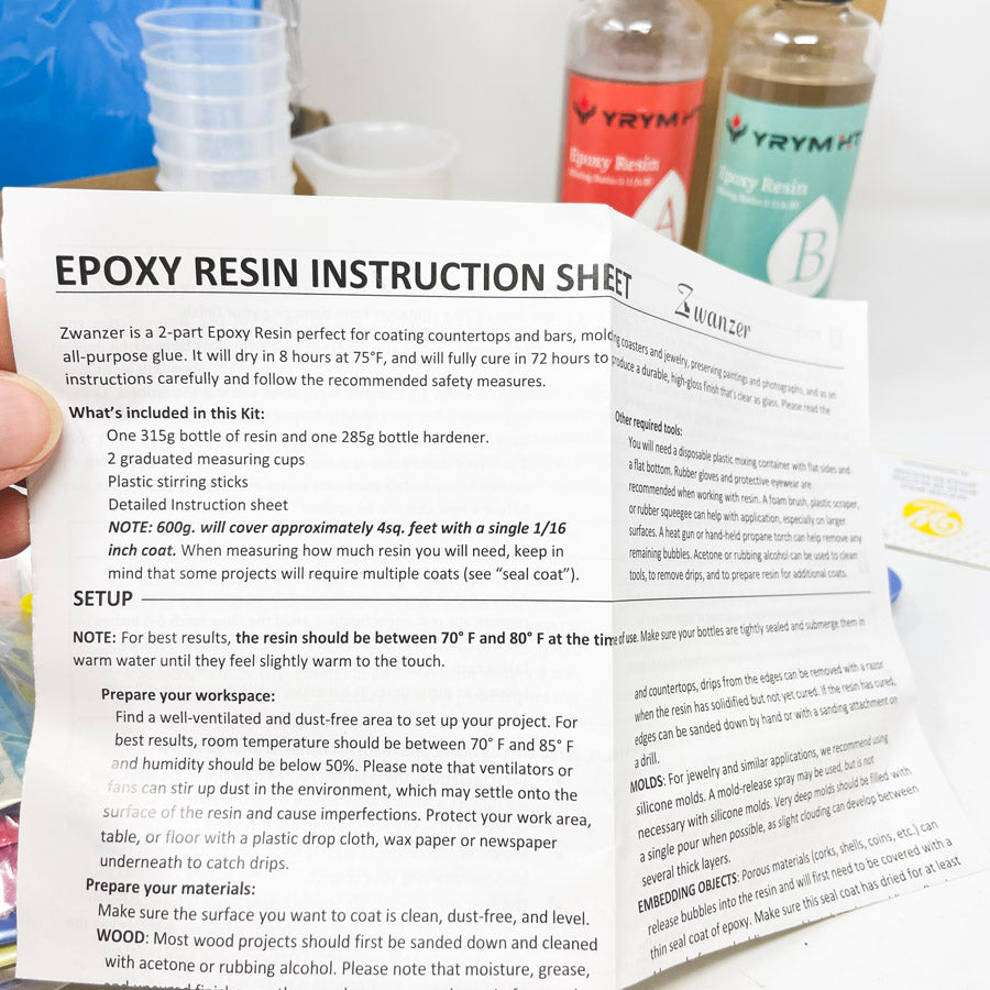 YRYMHT Epoxy Resin Kit