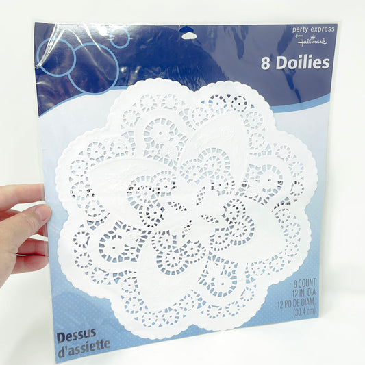 Hallmark 12" White Doilies