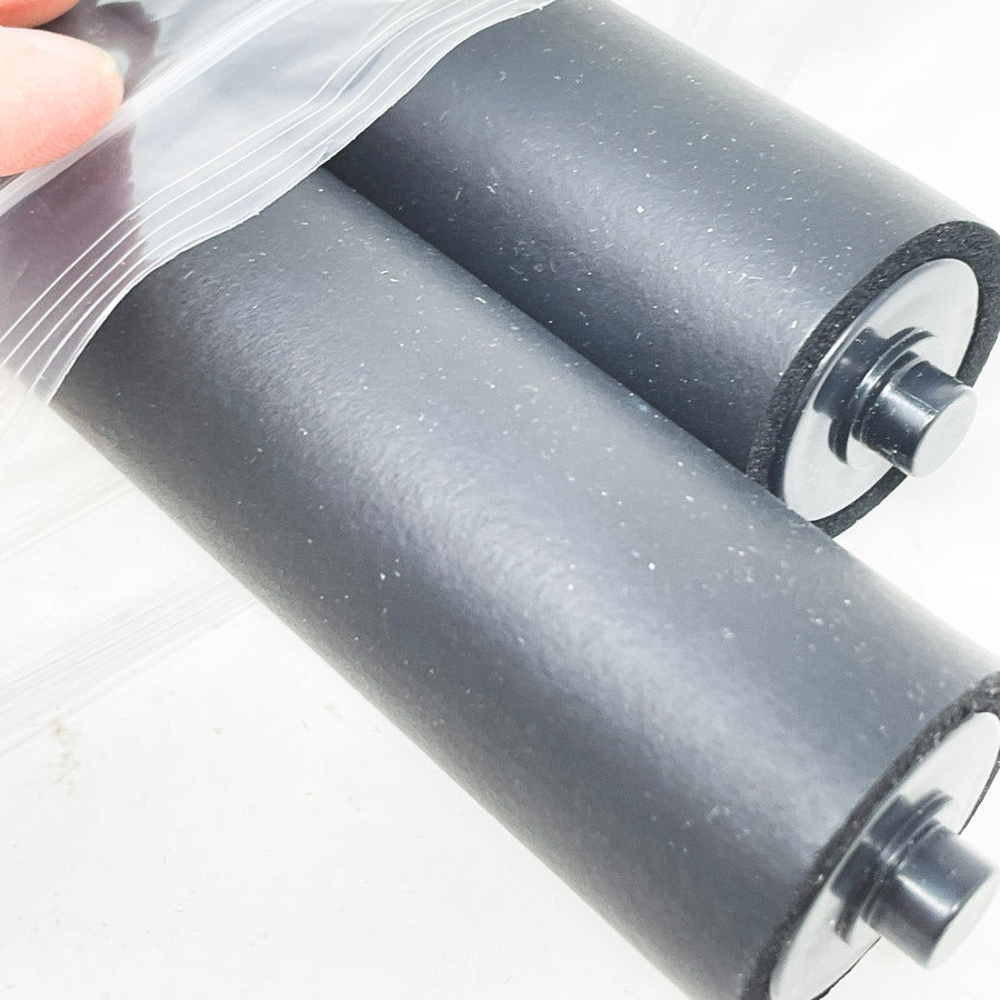 Black Rubber Brayer Set