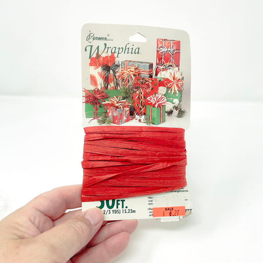 Berwick Red Raffia Wrap