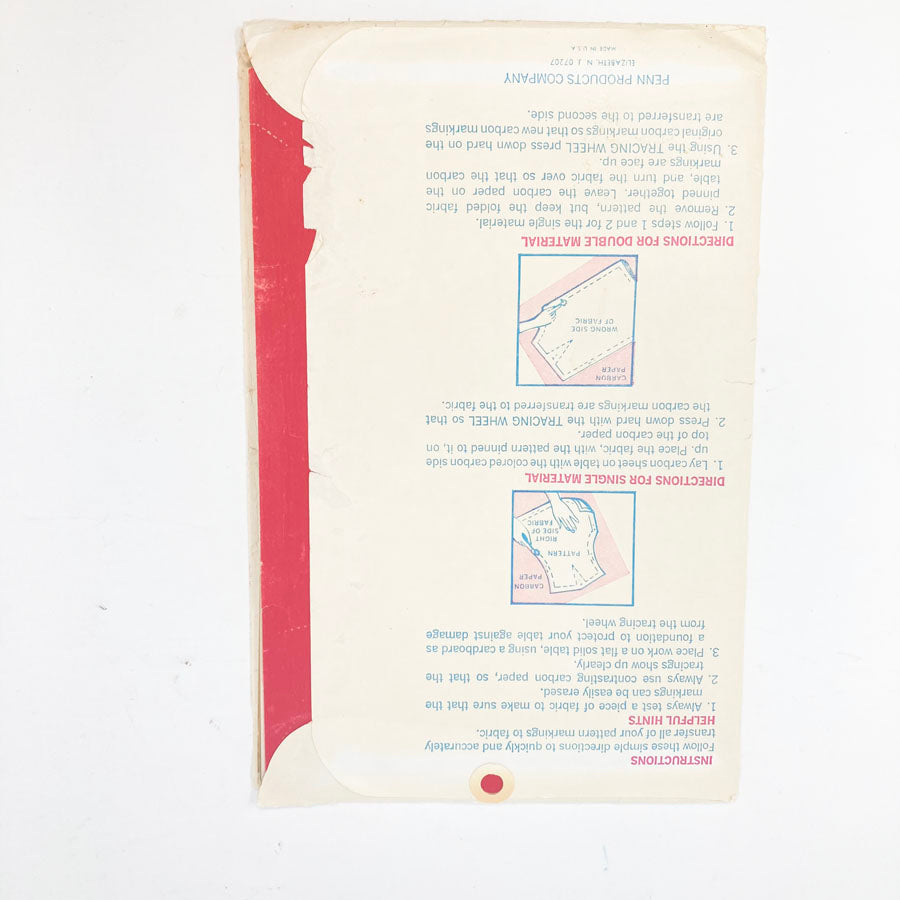 Penn Dressmakers Carbon Tracing Paper