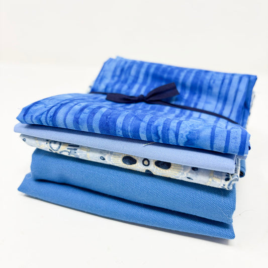 Watery Blues Fabric Bundle