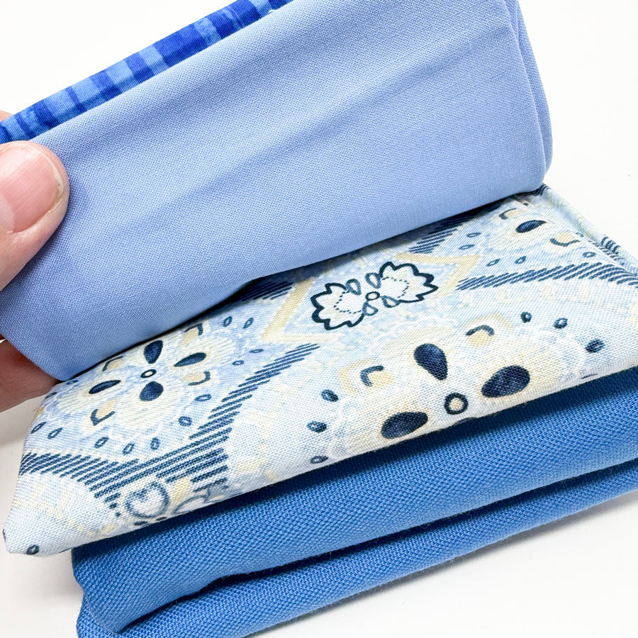 Watery Blues Fabric Bundle