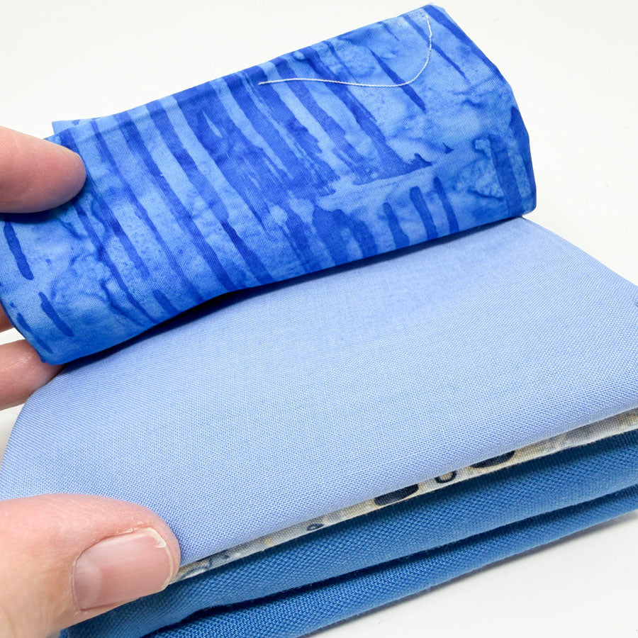 Watery Blues Fabric Bundle