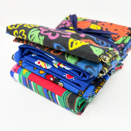 Vintage 1980s Fabric Bundle