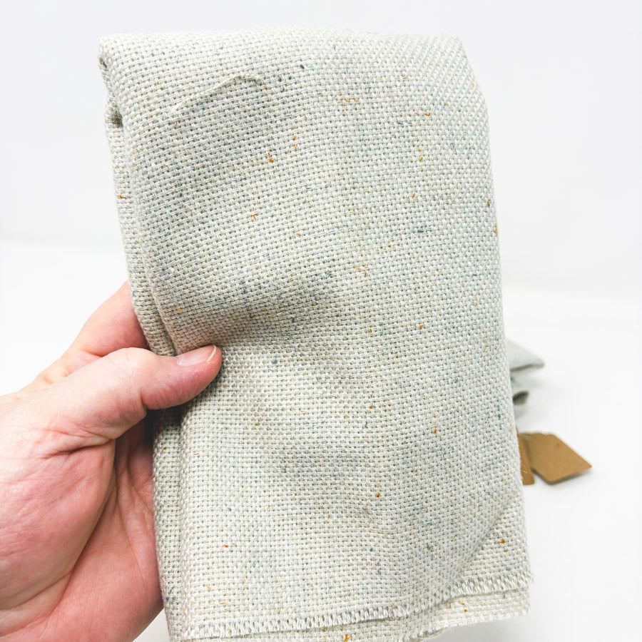 16 ct. Oatmeal Tweed Wool Blend Aida