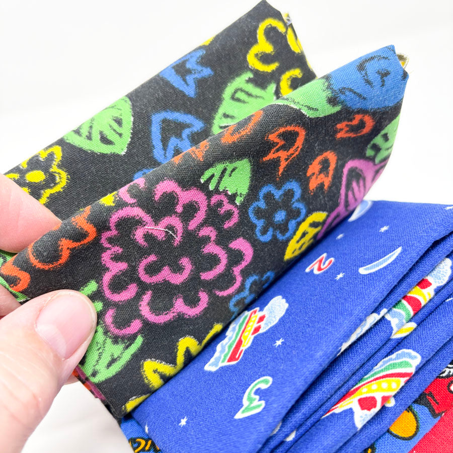 Vintage 1980s Fabric Bundle