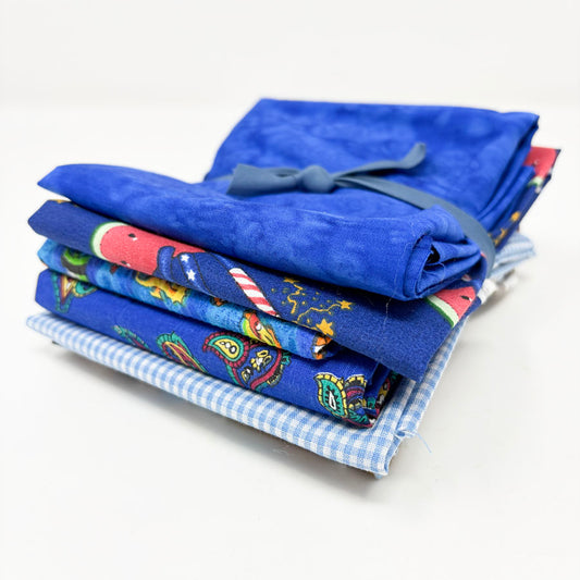 Puppy Blues Fabric Bundle