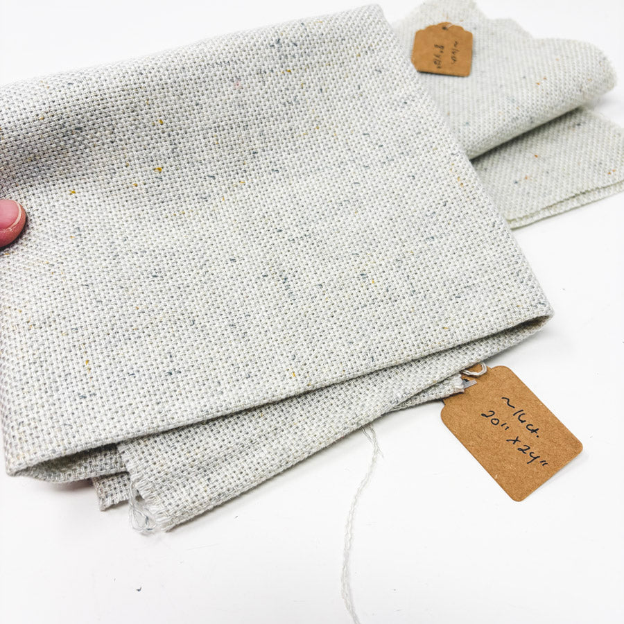 16 ct. Oatmeal Tweed Wool Blend Aida