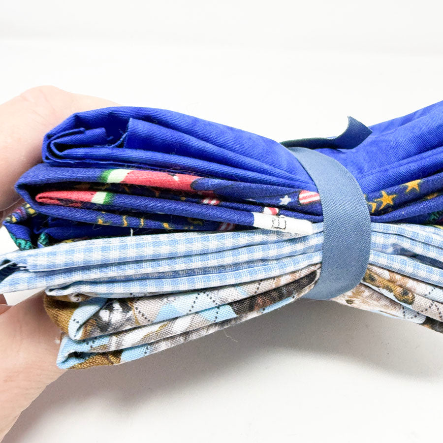 Puppy Blues Fabric Bundle