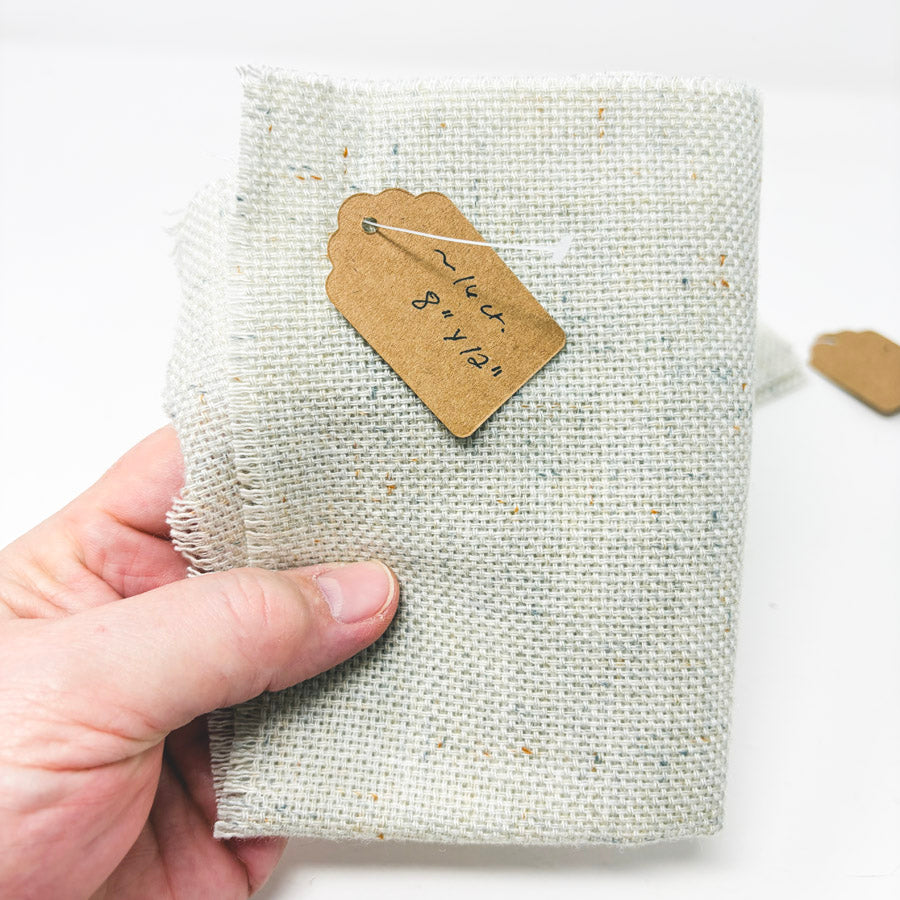 16 ct. Oatmeal Tweed Wool Blend Aida