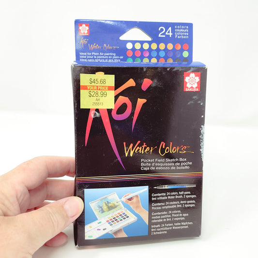 Sakura Koi Watercolor Field Sketch Box Set