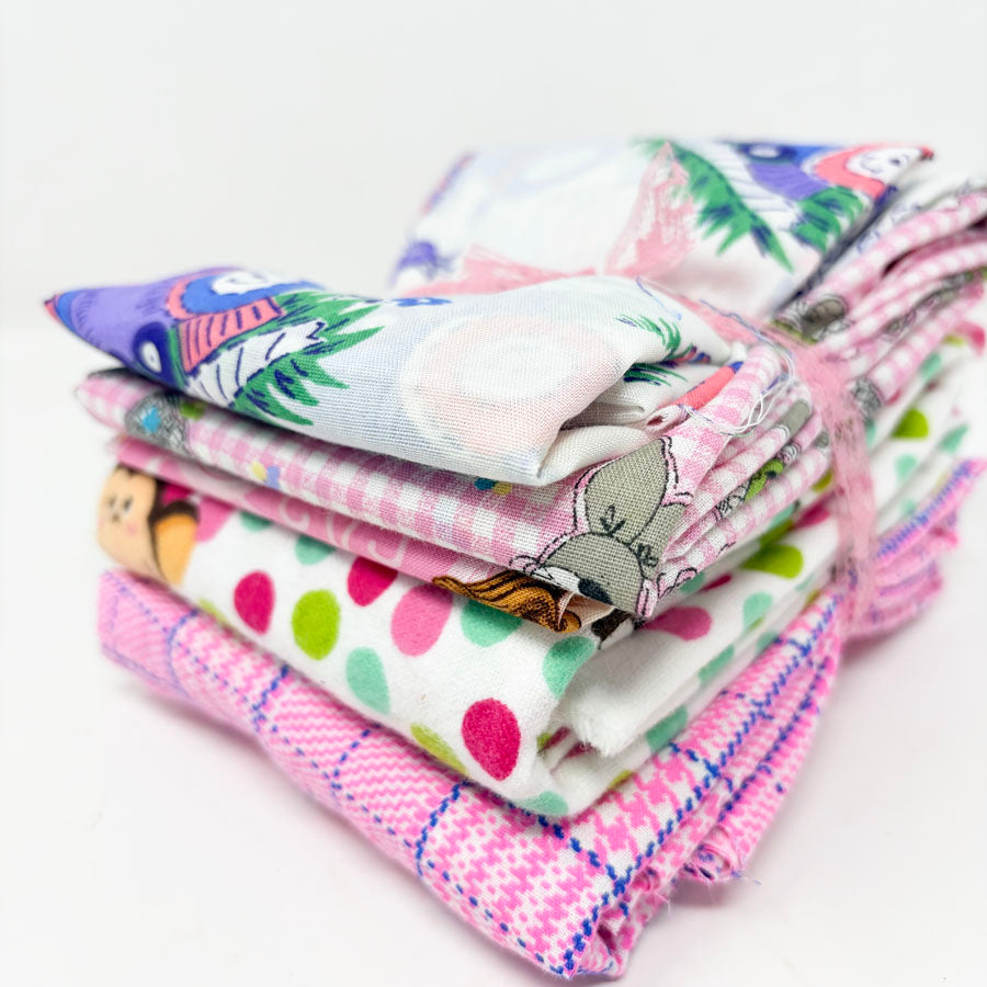 Cute Pinks Fabric Bundle