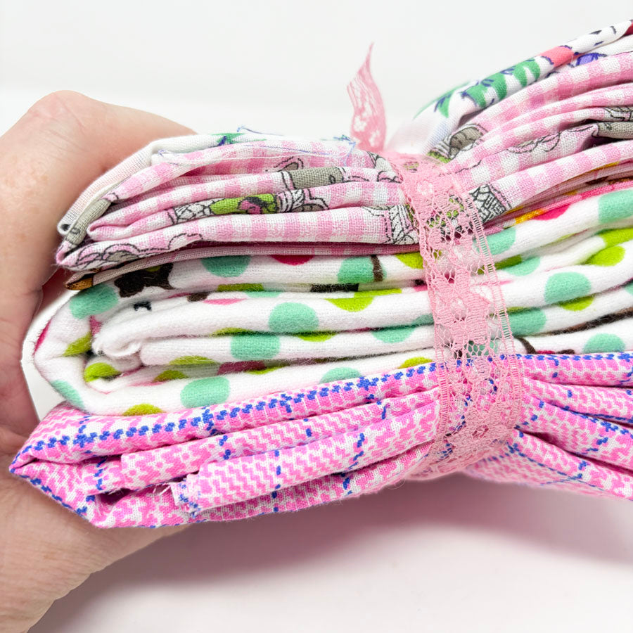 Cute Pinks Fabric Bundle