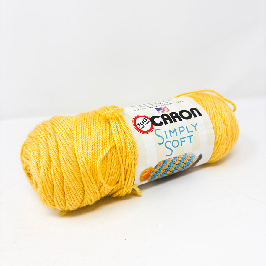 Caron Simply Soft Yarn Sunshine