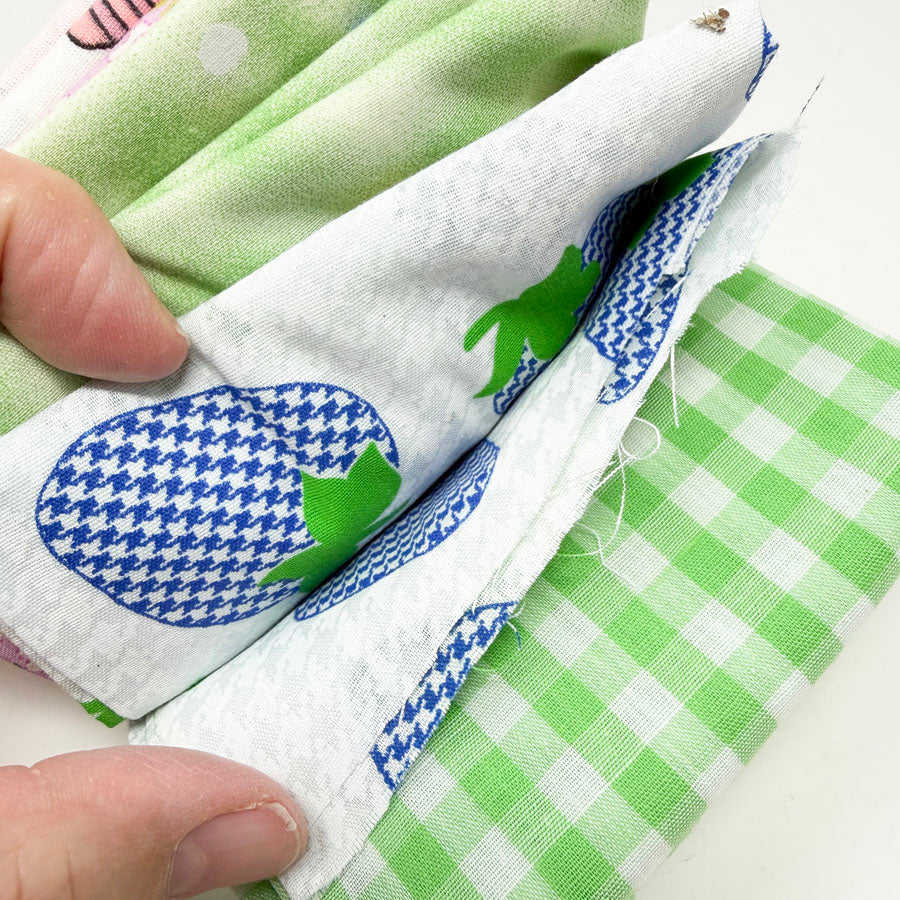 Spring Pink & Green Fabric Bundle