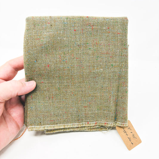 Natural Flecked Wool Evenweave – Approx. 26 Count – 17" x 40"