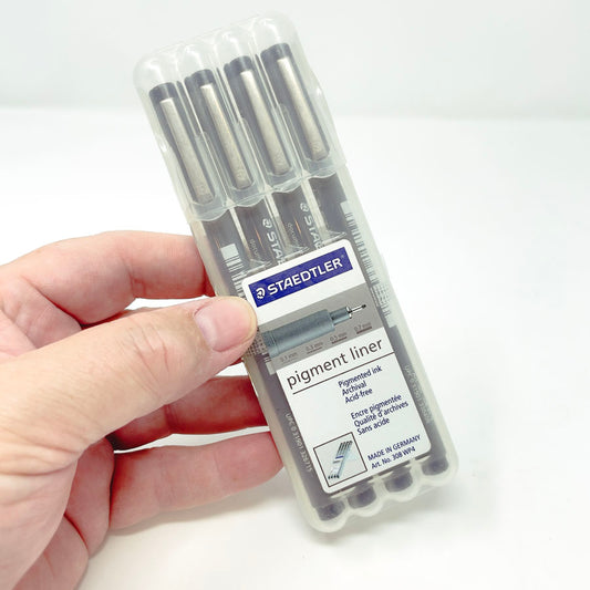 Staedtler Pigment Liner Set – 0.1, 0.3, 0.5 and 0.7
