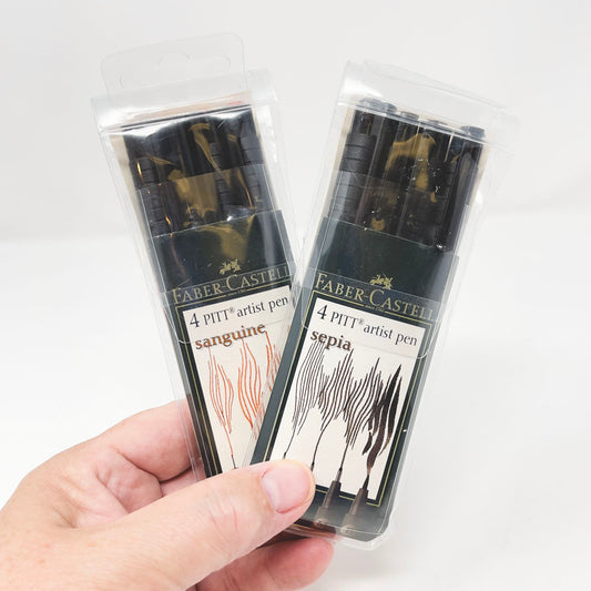 Faber Castell Pitt Artist Color Pen Sets