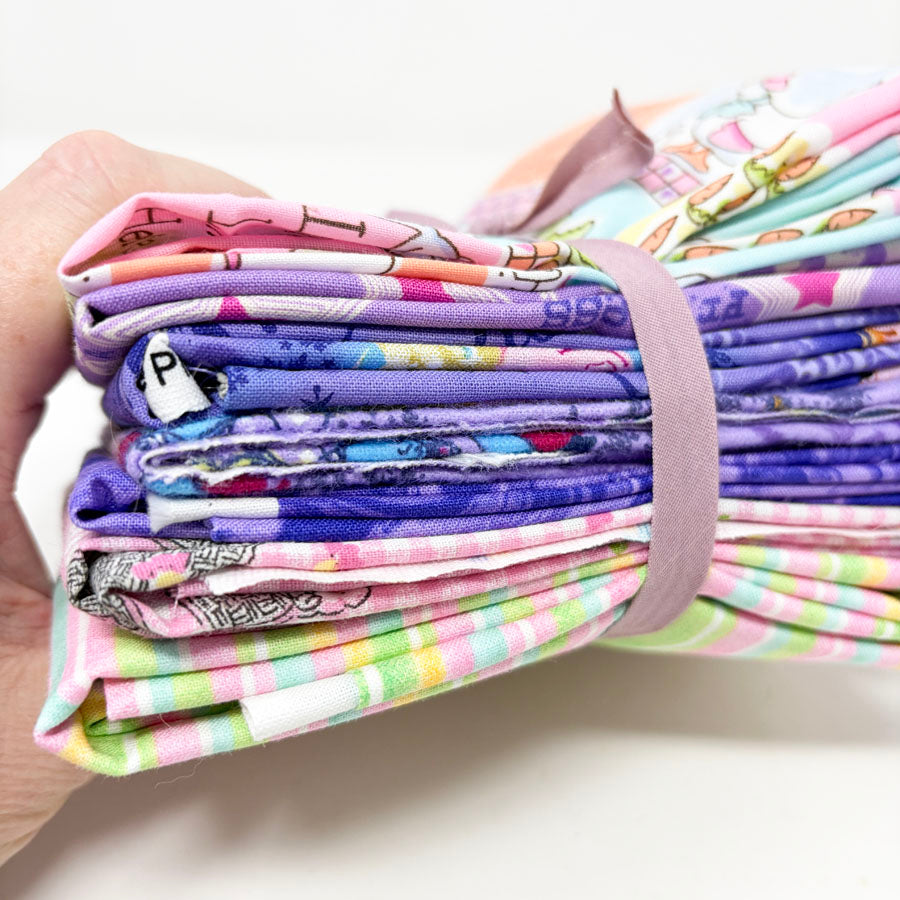 Easter Pink & Purple Fabric Bundle