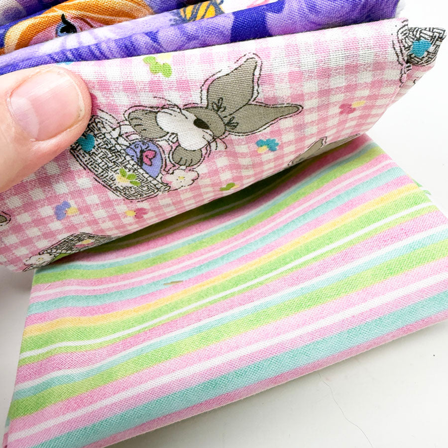 Easter Pink & Purple Fabric Bundle