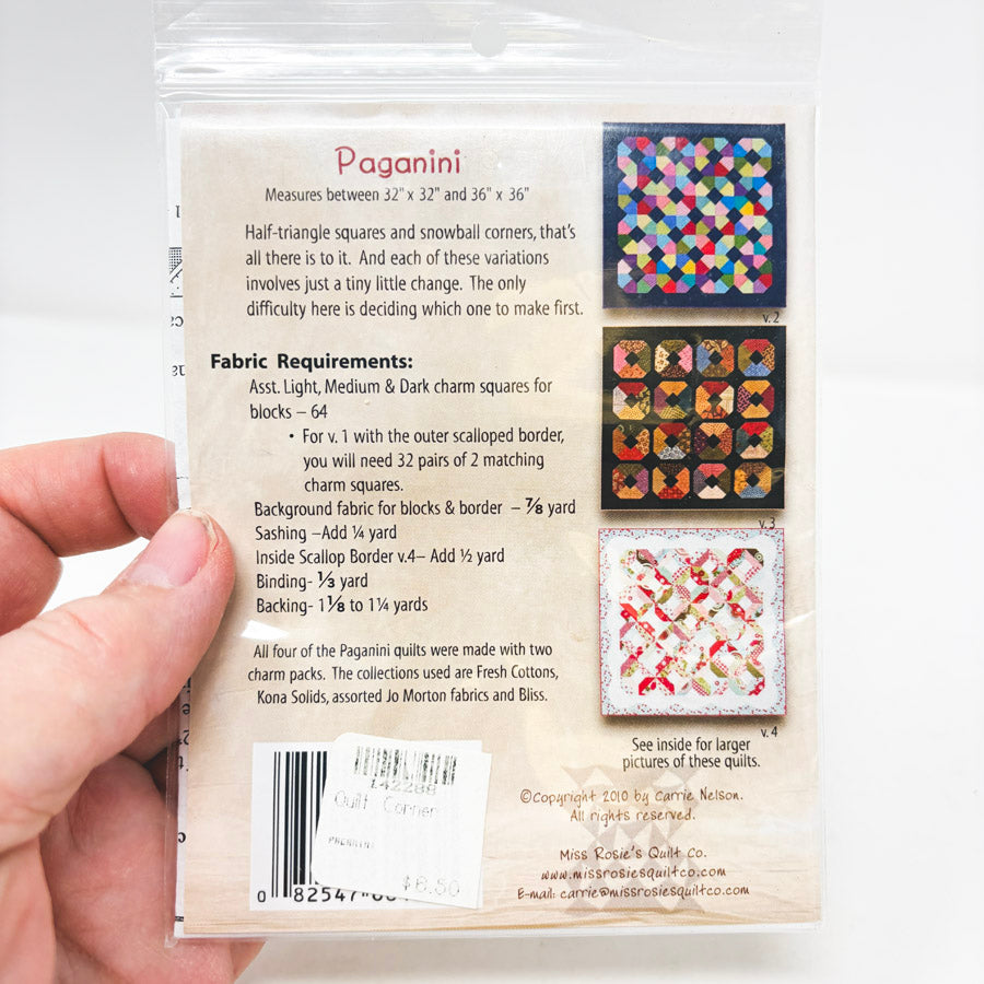 Schnibbles Quilt Patterns by Miss Rosie's Quilt Co.