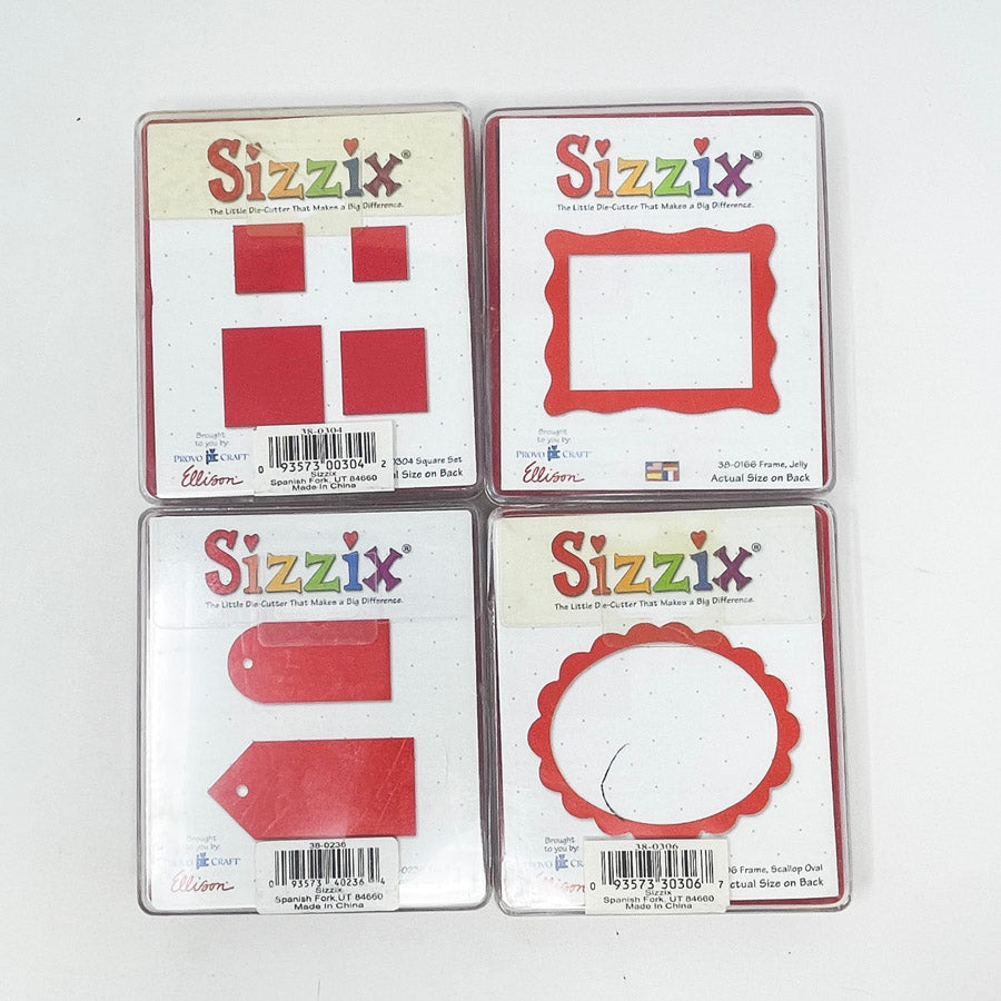Sizzix Large Red Original Cutting Dies