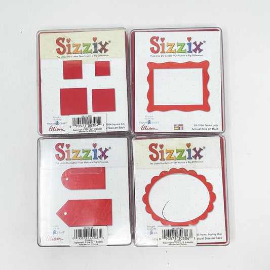 Sizzix Large Red Original Cutting Dies