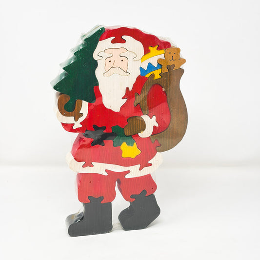 Dept 56 Wood Santa Puzzle