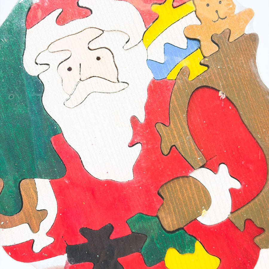 Dept 56 Wood Santa Puzzle