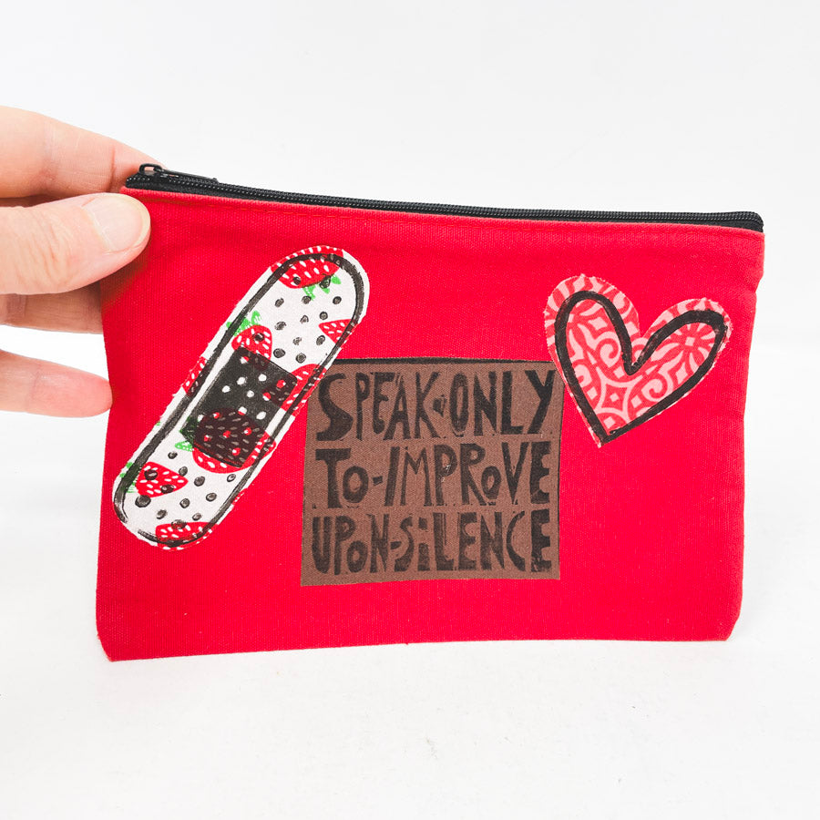 Bright Red Healing Pouch