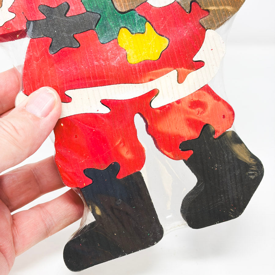 Dept 56 Wood Santa Puzzle