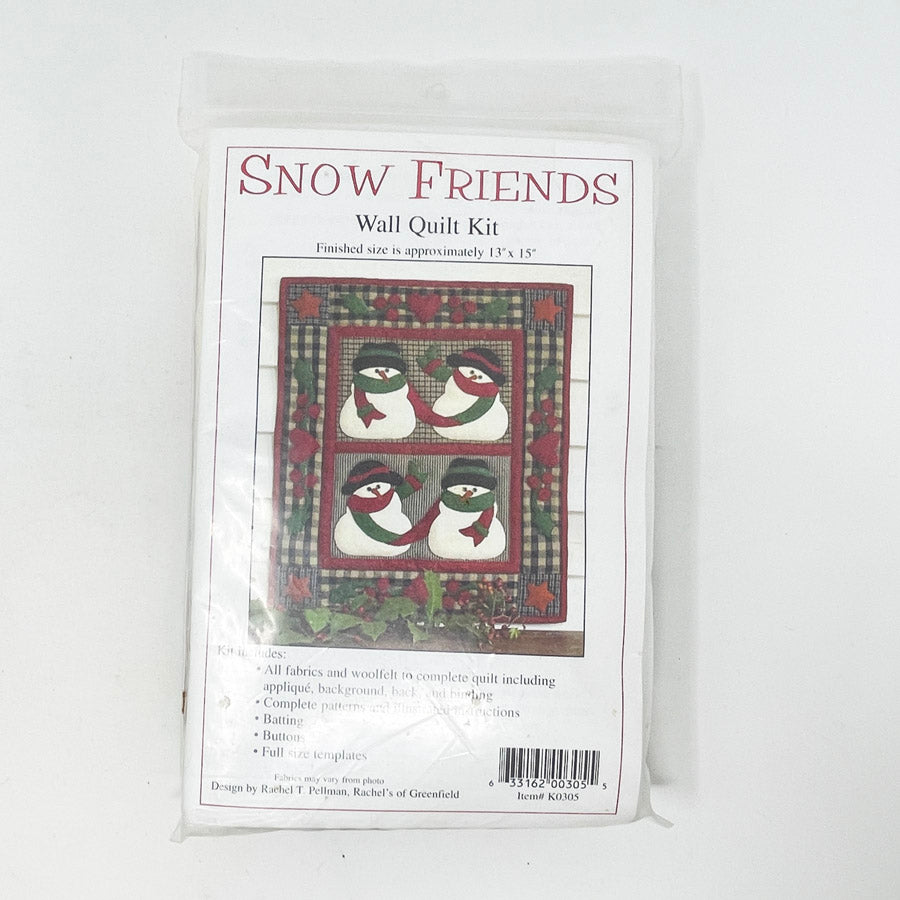 Snow Friends Wall Quilt Kit