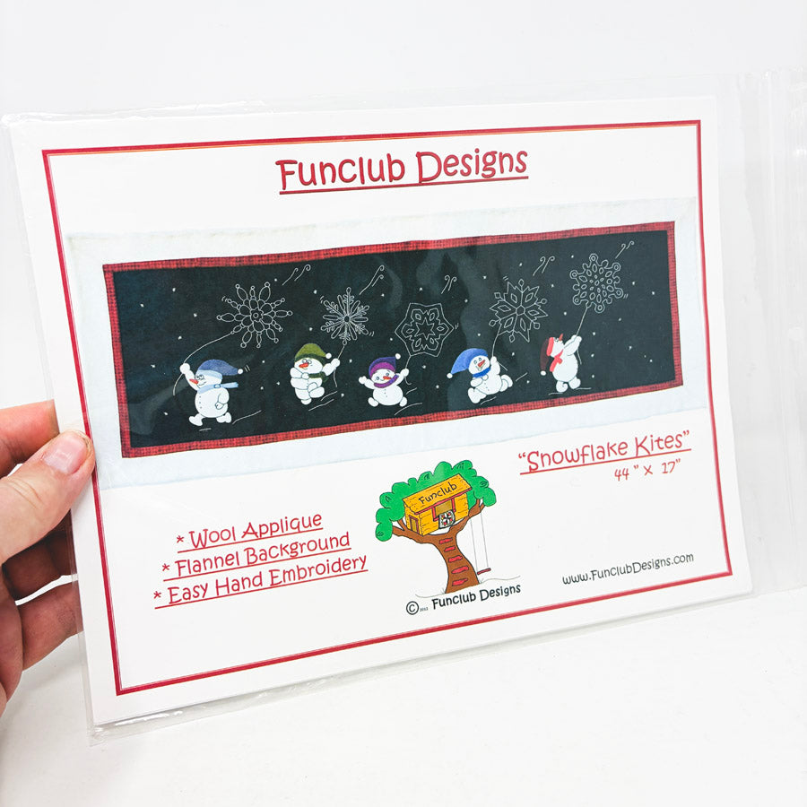 Snowflake Kites Quilt Patter by Fun Club Designs