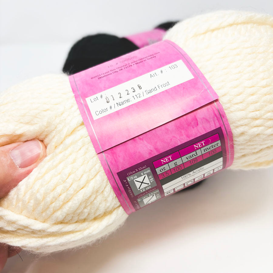 I Love This Yarn - Chunky Acrylic Yarn (1)