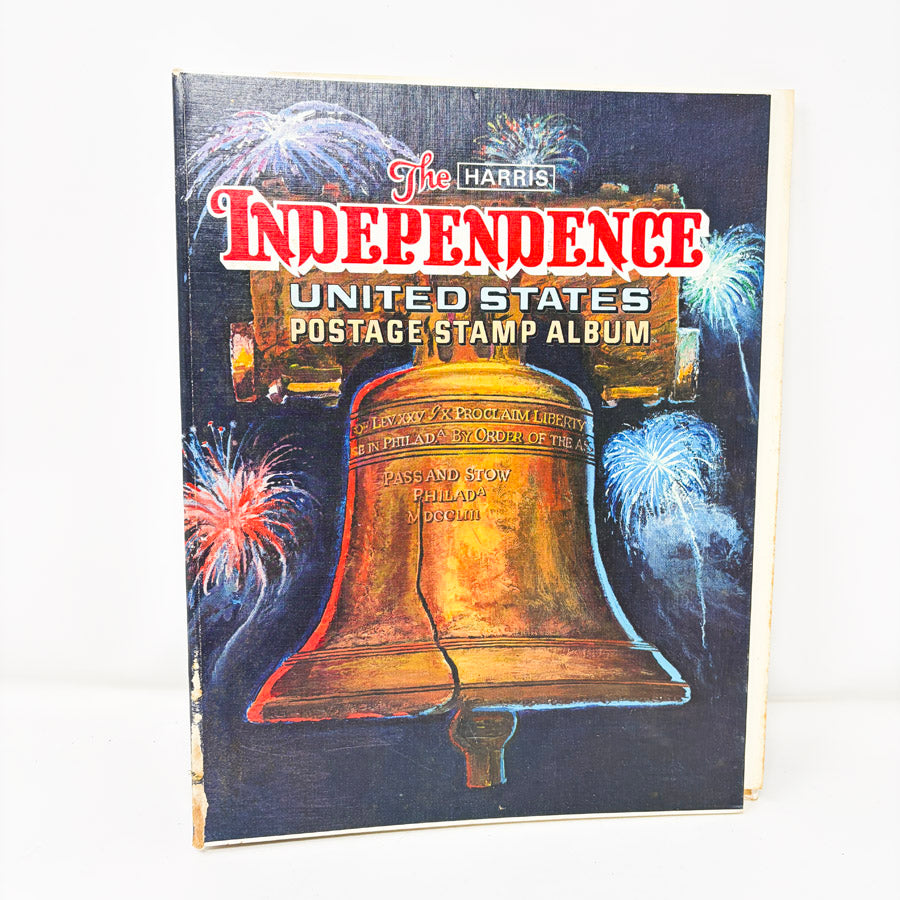 Vintage Independence United States Postage Stamp Album
