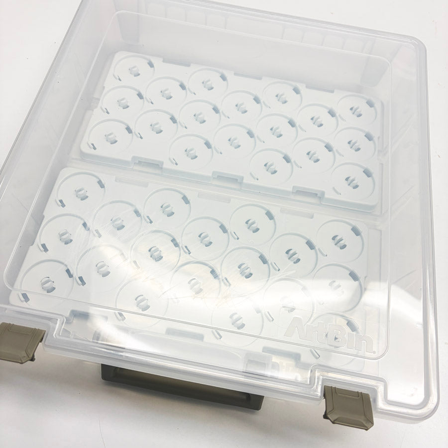 Artbin's Super Satchel Box With Two Thread Trays