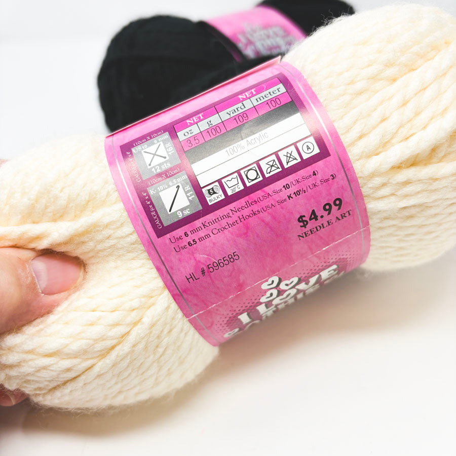 I Love This Yarn - Chunky Acrylic Yarn (1)